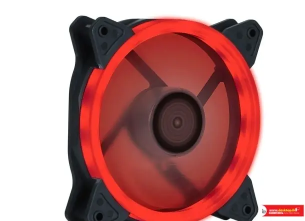 FAN RAIDMAX CERCLE RED ROUGE